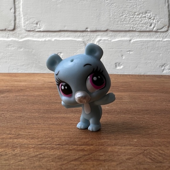 Littlest Pet Shop Small Animals LOT 3 pcs LPS Dog - Bear - Picture 4 of 7